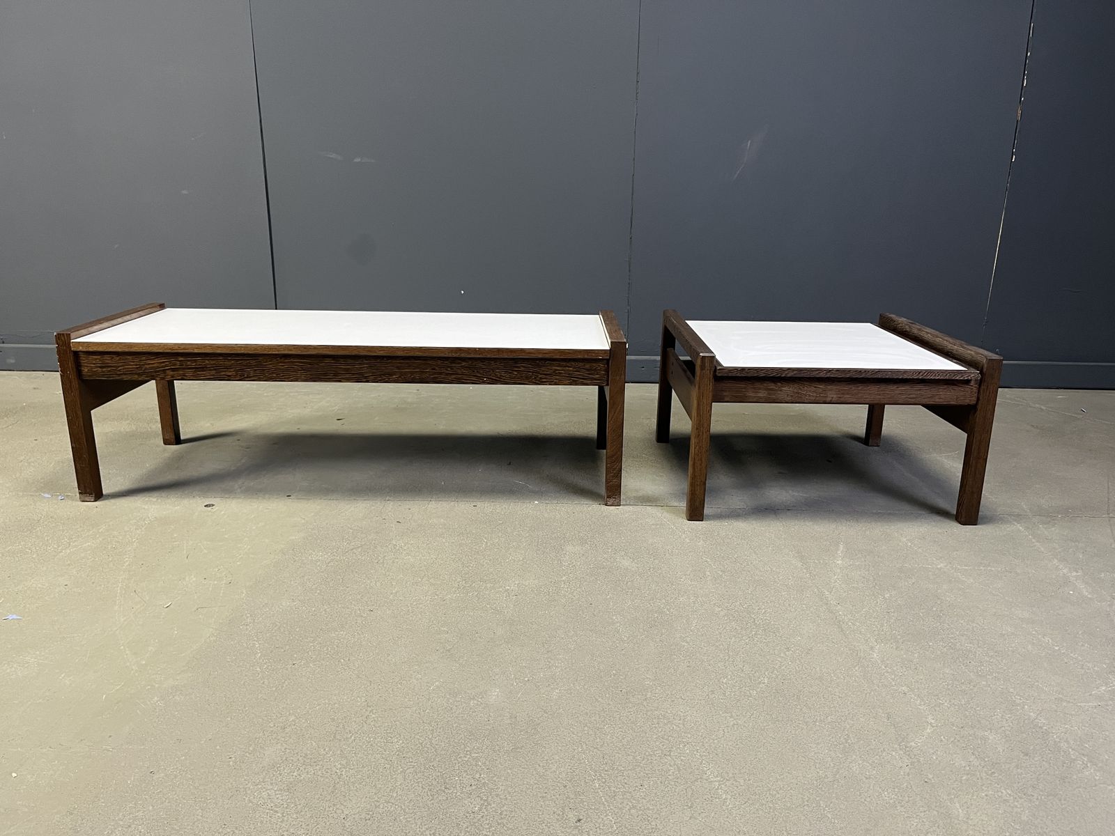 Belgian Coffee Table Set In Wenge By Beaufort, 1960s photo 850.0