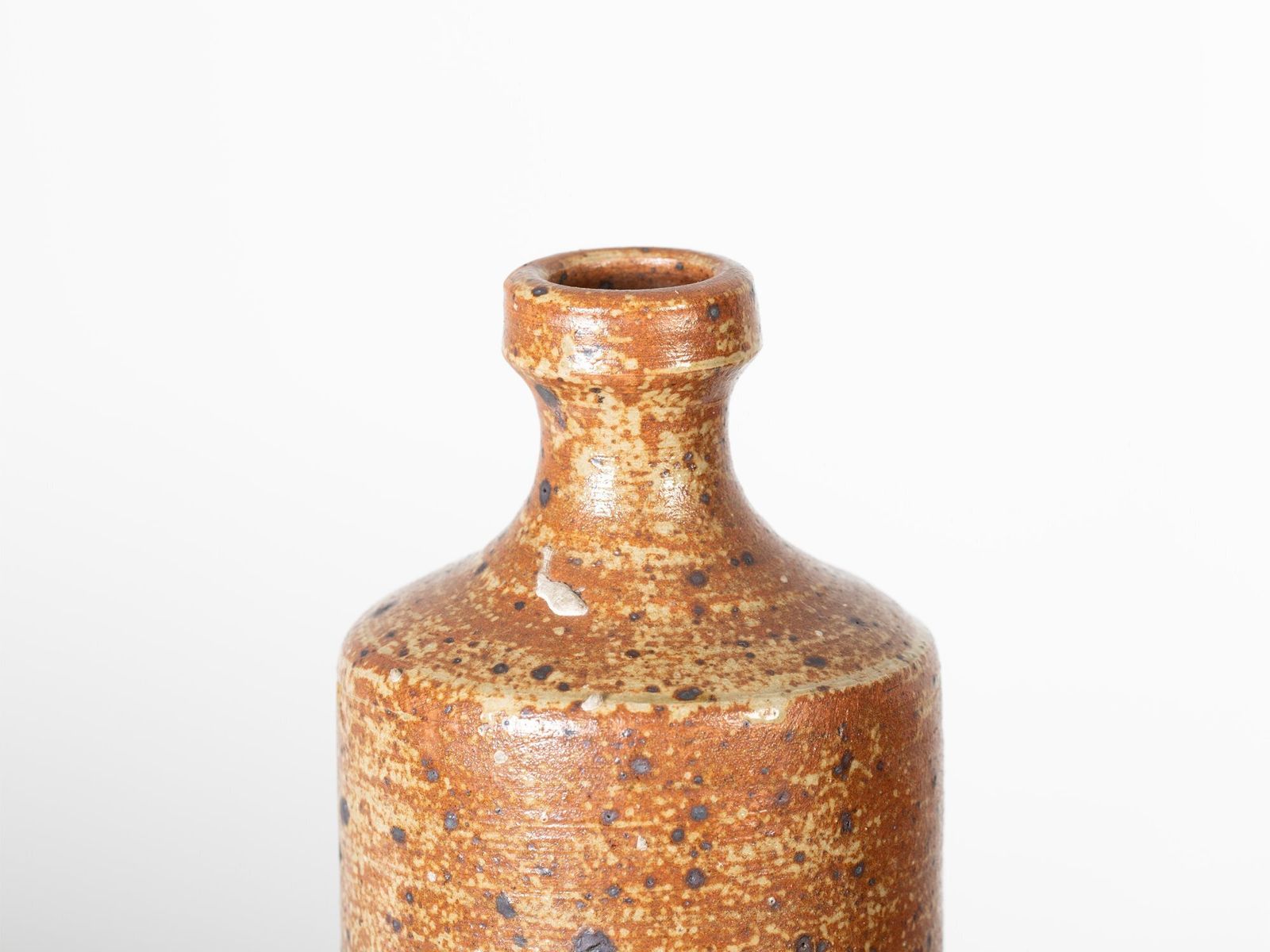 French Glazed Stoneware Bottle photo furniture