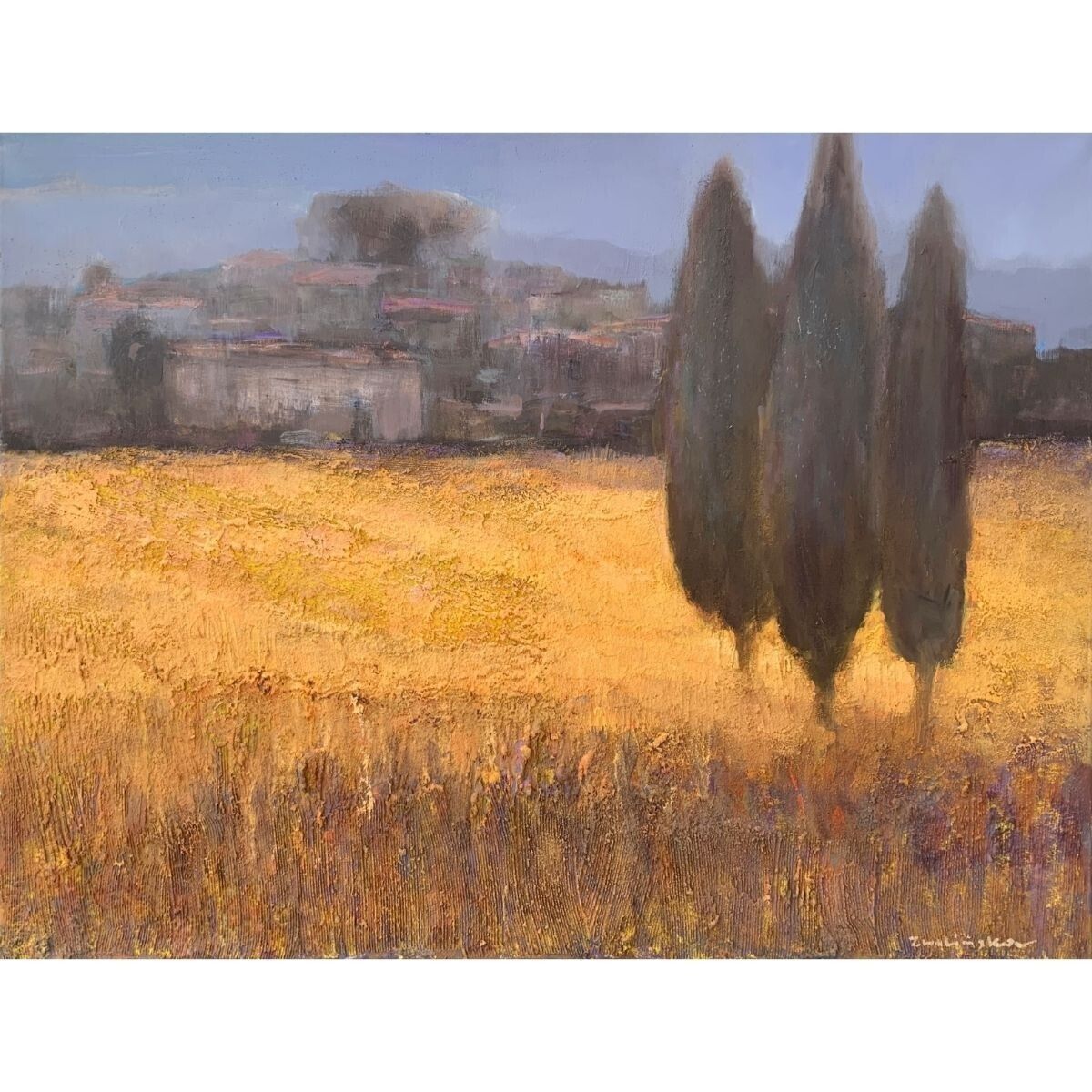 Towards A Town (Tuscany), 2017 Katarzyna Zwolinska photo for sale