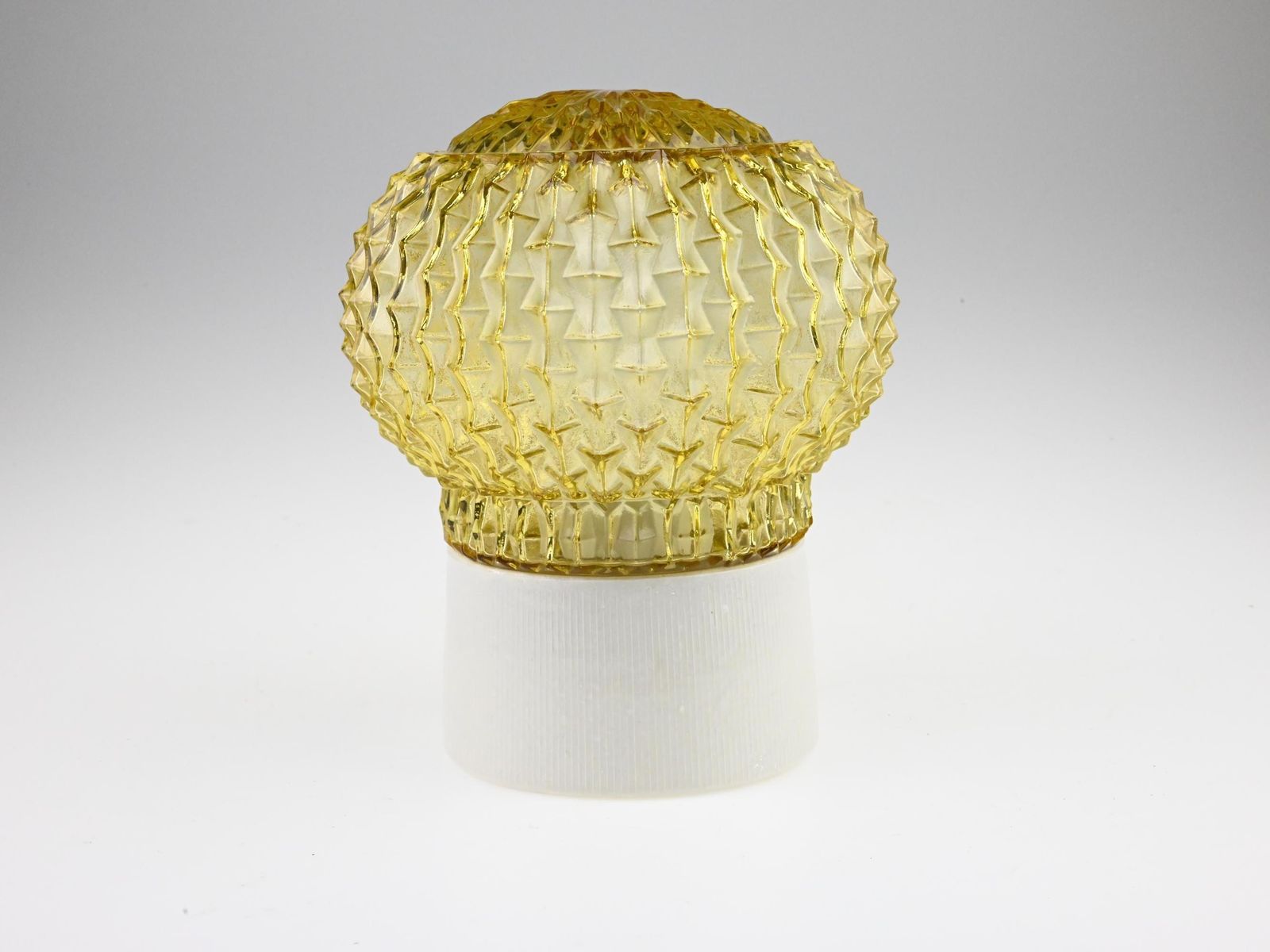 Glass Globe Wall Mount Lamp, Wall Lamp, Mid Century Lamp, Modern Lamp, Vintage Light, Retro Lamp, Industrial Lamp, Industrial Wall Lamp photo for sale