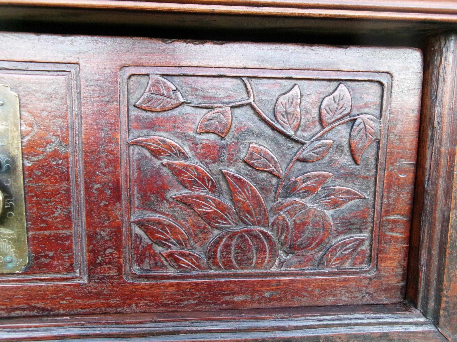 photo furniture Antique Chinese Altar Table, C1830s, Auspicious Carvings, Large Oriental Asian Temple Table, Gong An