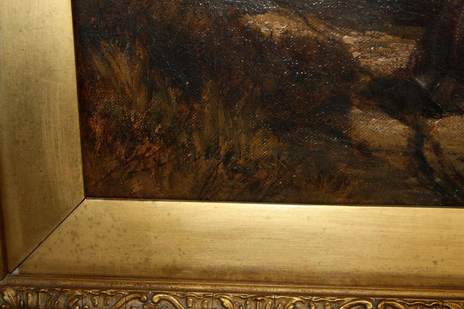 Oil Painting Joseph Paul Pettitt & George Young "Mussel Gatherers On The South Coast" Matte photo for sale