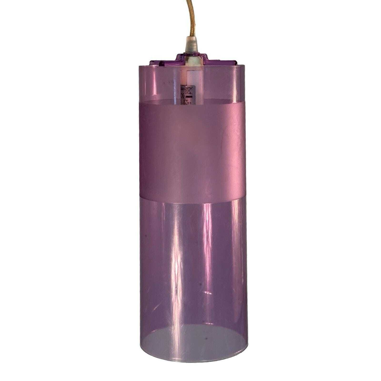 Ferruccio Laviani For Kartell   Hanging Pendant Lamp Model 'Easy'   Purple   Plastic photo for sale