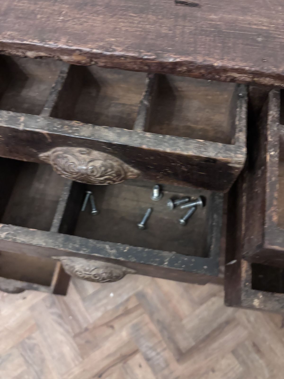 Twice Bank Of Drawers Chemist Apothecary 24 Drewers photo 1500.0