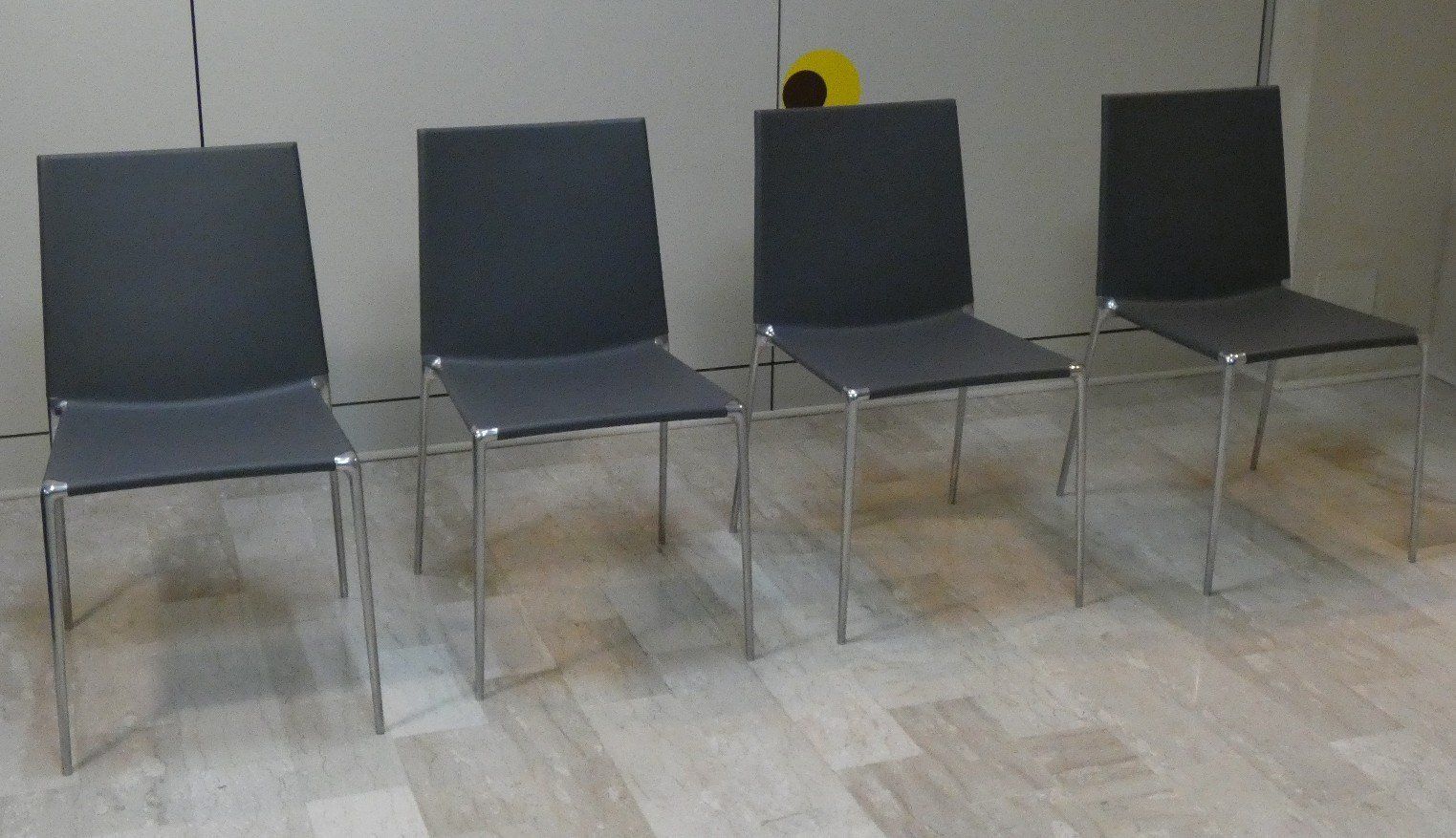 Aluminum And Polyurethane Chairs By Roberto Barbieri For B&B Italia, 2000s, Set Of 4 photo furniture