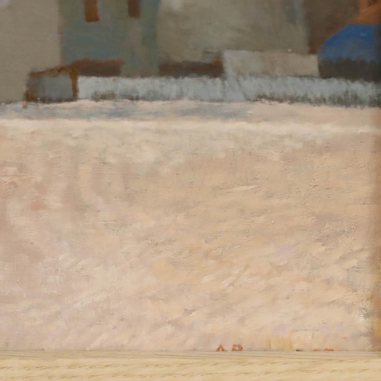 Aingelda Redmond (B.1927) Framed Mid 20th Century Oil, Kilns photo vinterior