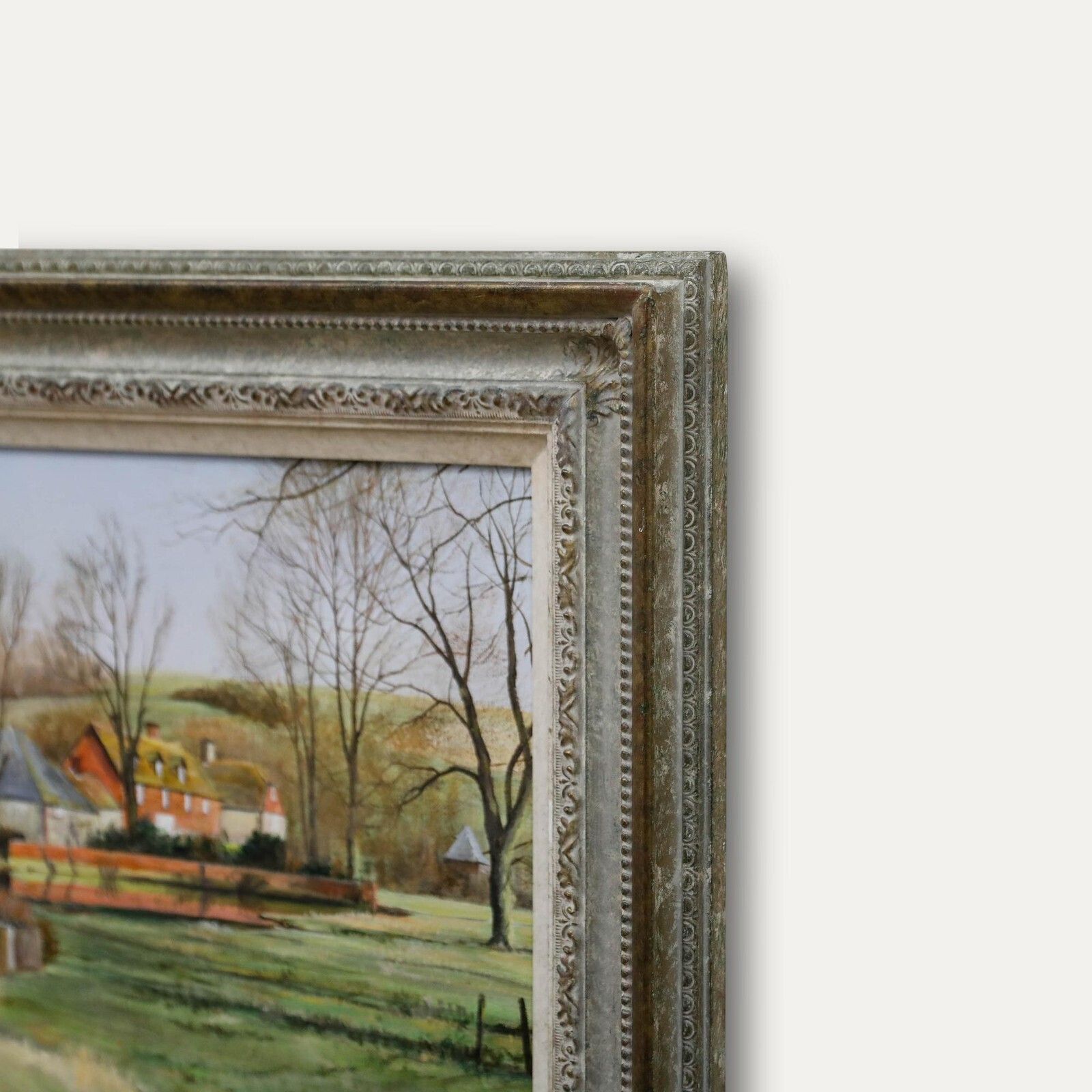 Michael Morris (B.1938) 20th Century Oil, Dappled Sunlight, Saddlescombe photo 225.0