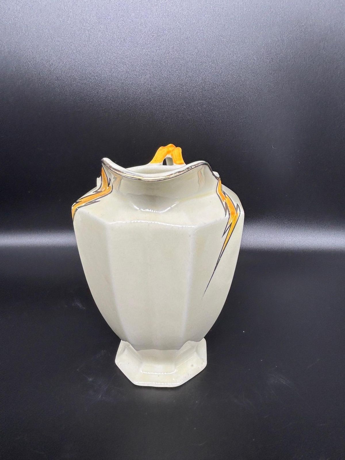 photo vinterior Art Deco Porcelain Tea Set By Hugh Longport For Konny Kraft, 1920s
