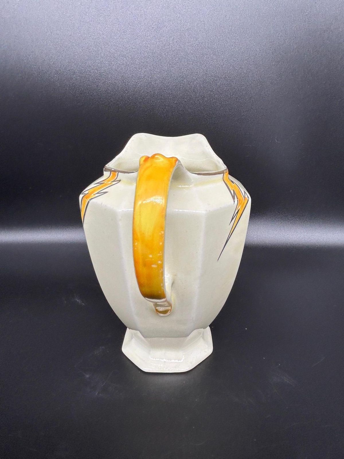 photo vintage Art Deco Porcelain Tea Set By Hugh Longport For Konny Kraft, 1920s