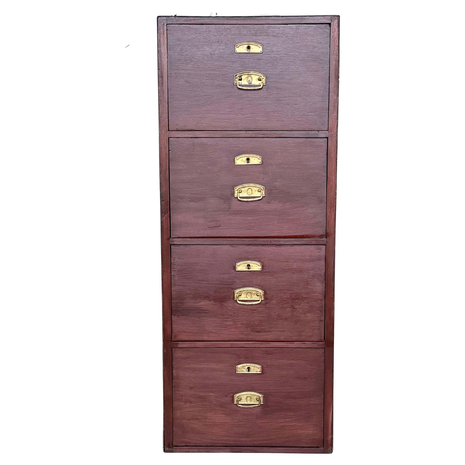 Early 20th Century 3 Drawer Oak Filing Cabinet