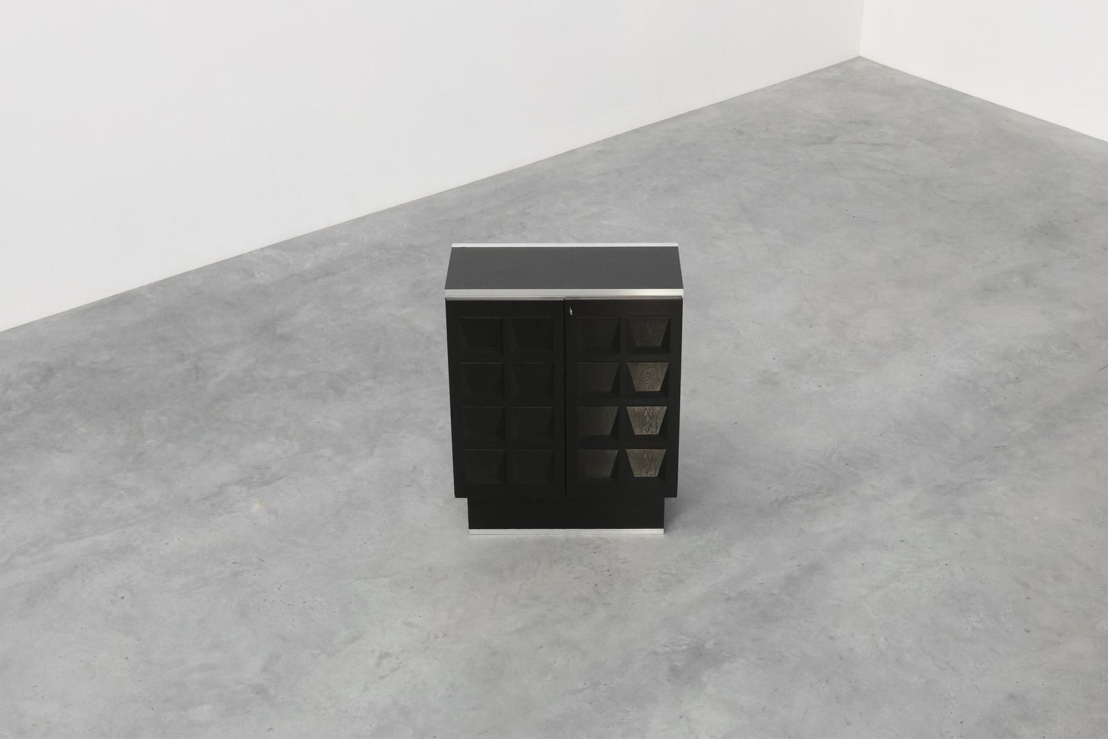 Mid Century Brutalist Cabinet, Belgium, 1970s photo vinterior