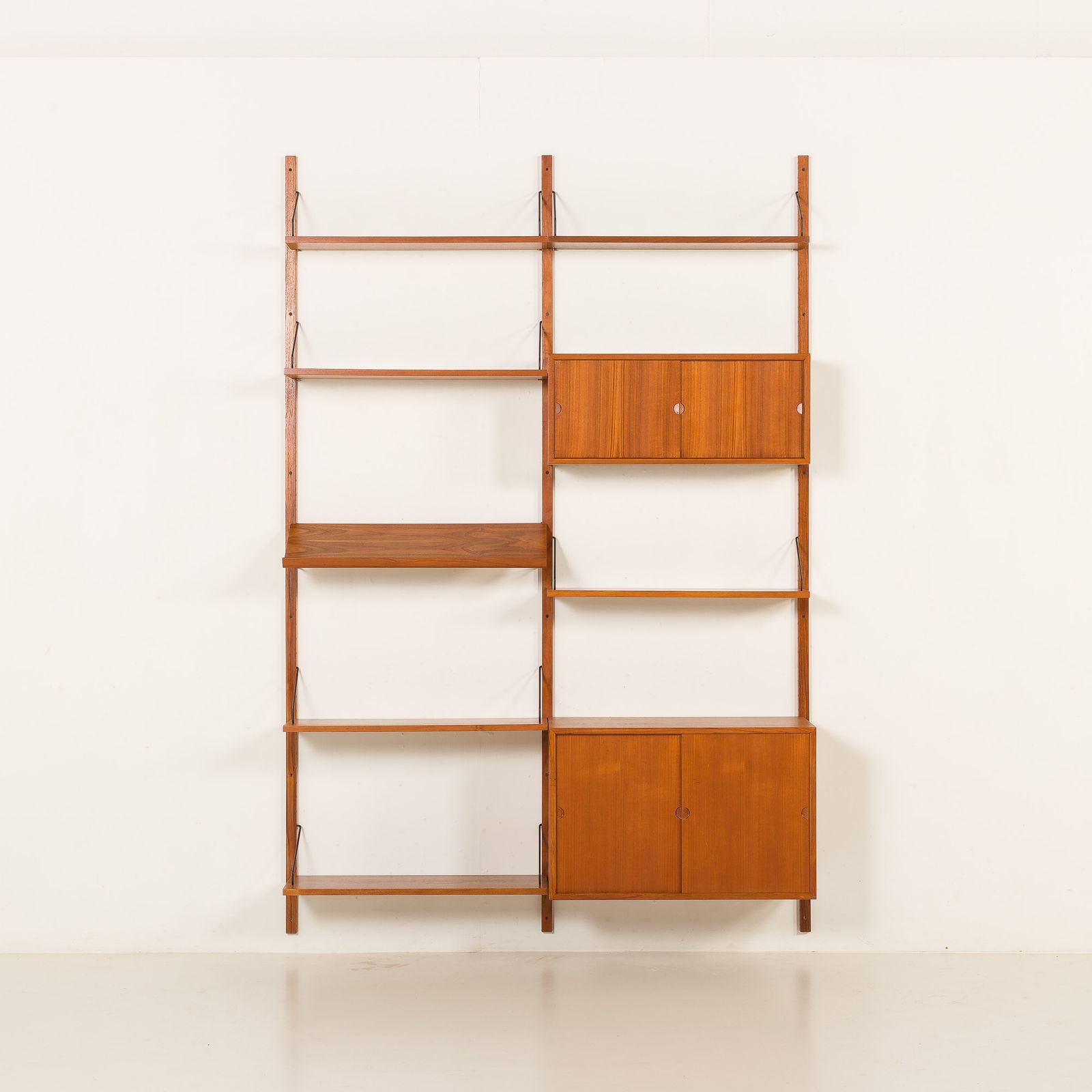 Poul Cadovius Extra High Teak Wall Unit For Cado, 1960s photo Furniture