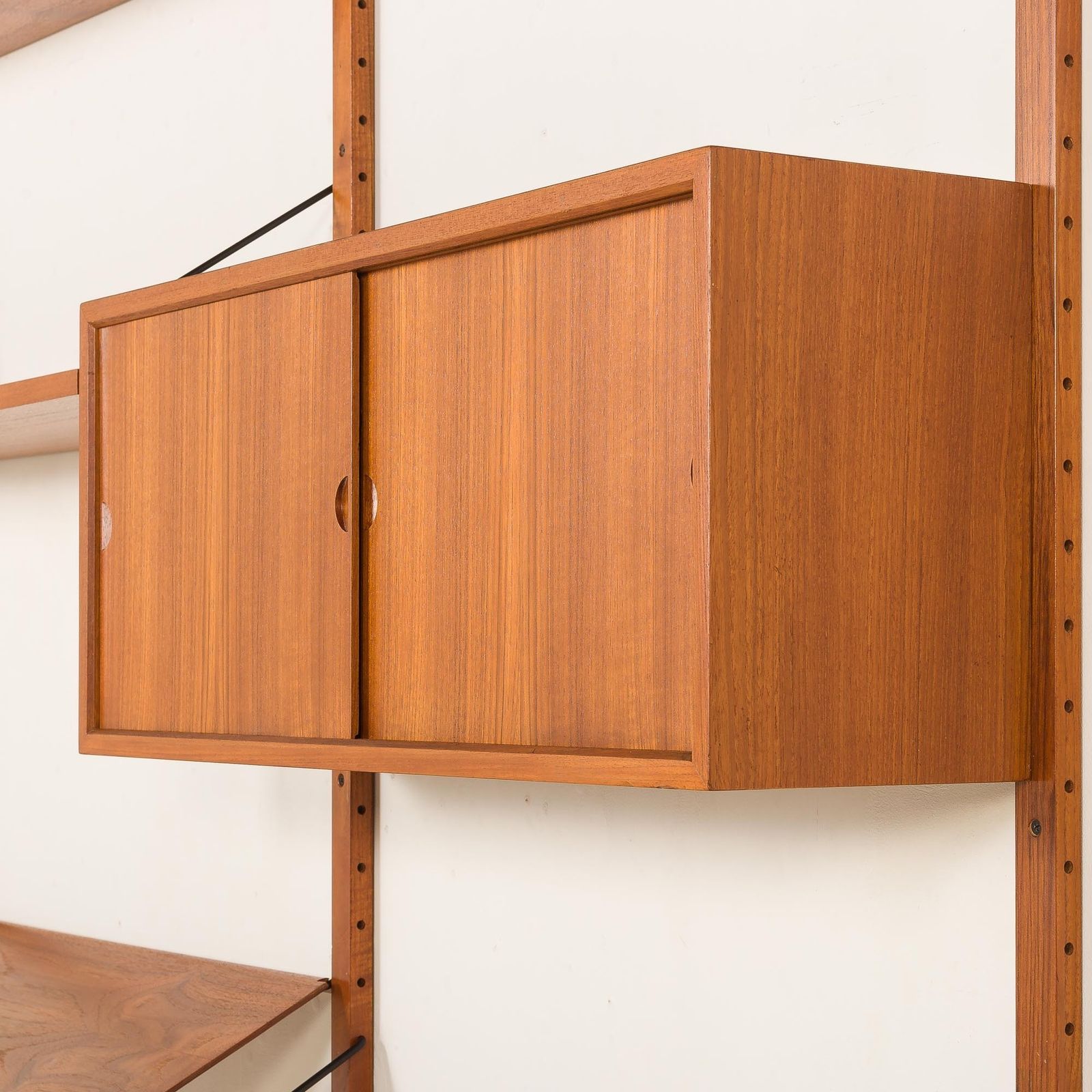 photo for sale Poul Cadovius Extra High Teak Wall Unit For Cado, 1960s