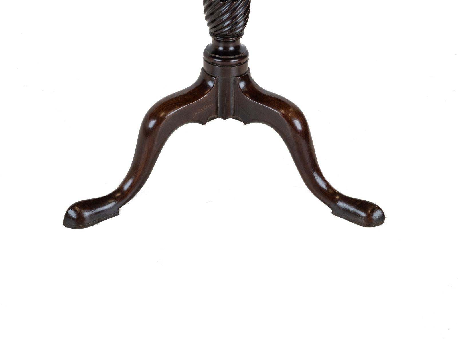 photo for sale George II–III Period Mahogany Birdcage Tripod Supper / Wine Table, C.1760 (Georgian, 3rd Quarter 18th Century)