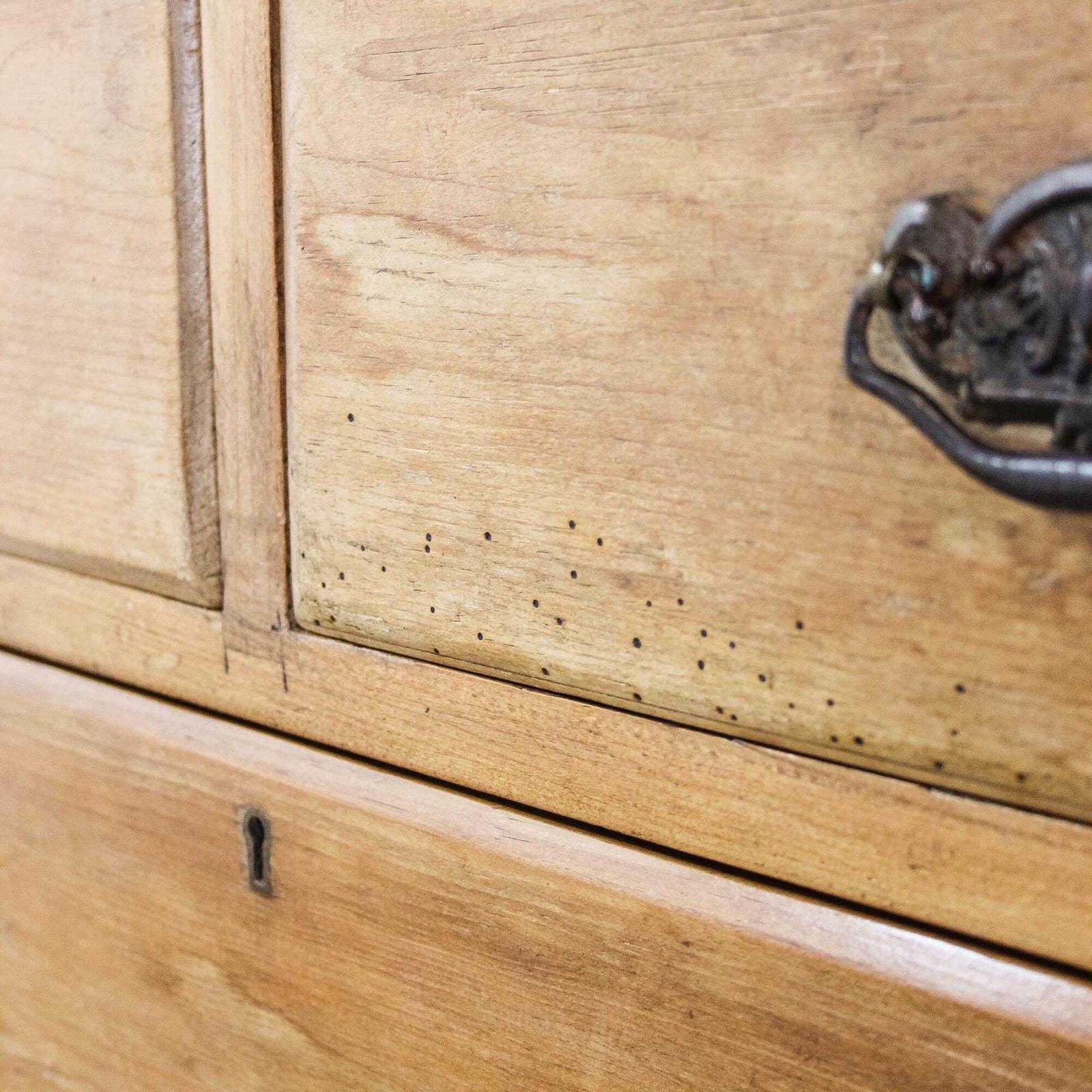 Antique Victorian Pine Chest Of Drawers | Antique Storage | Pine Drawers | Bedroom Furniture | Pine Furniture photo vintage
