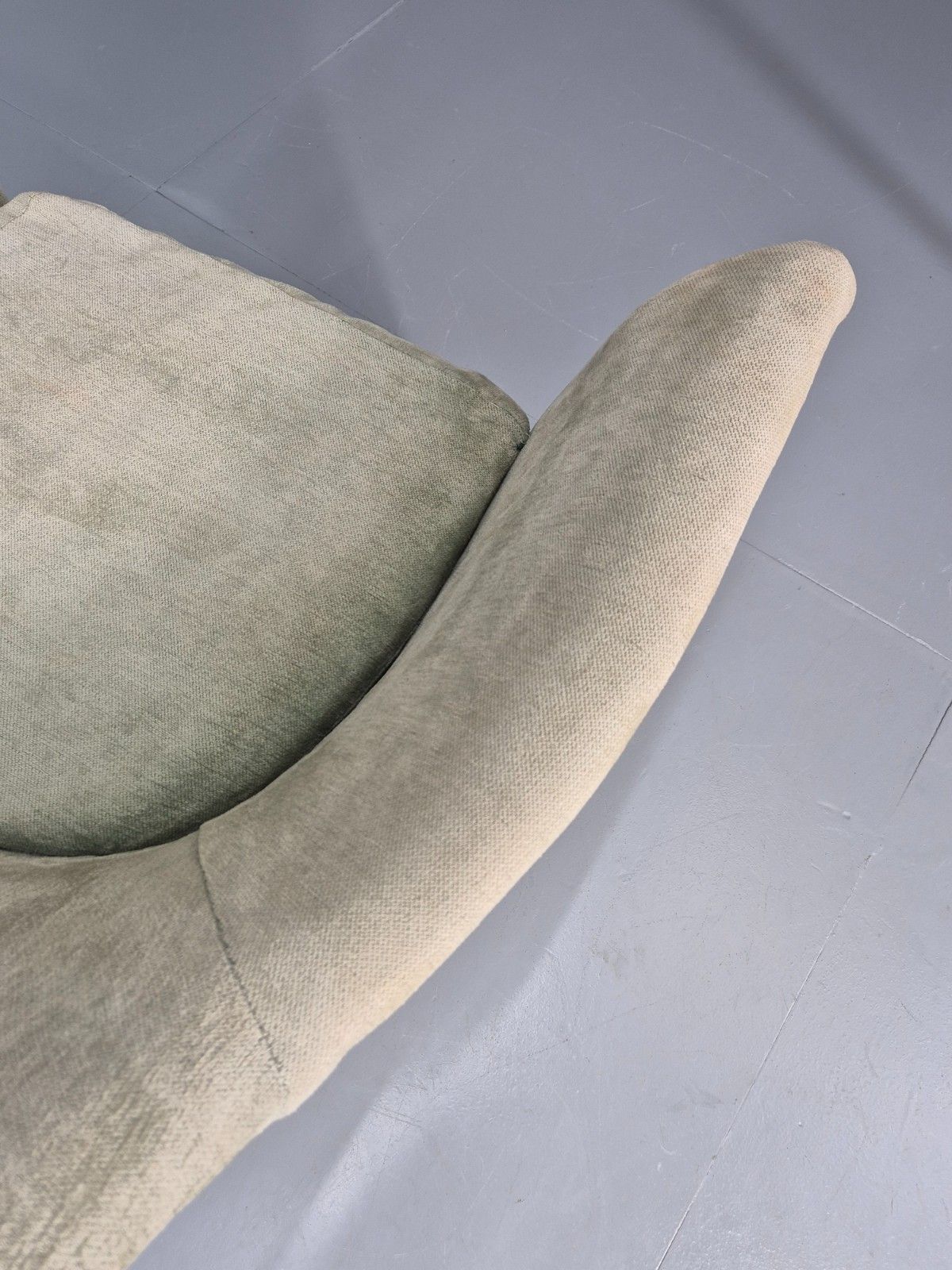Furniture Mid Century Scandinavian Lounge Chair 1960s Retro Green  Eb11090 Mnor photo