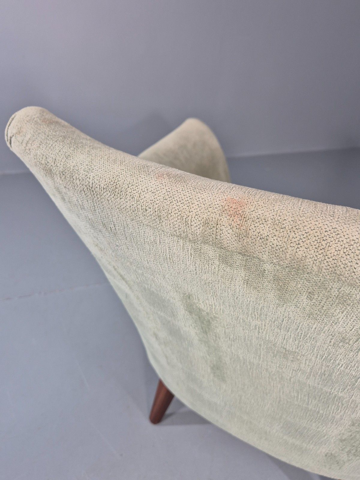 photo buy Mid Century Scandinavian Lounge Chair 1960s Retro Green  Eb11090 Mnor