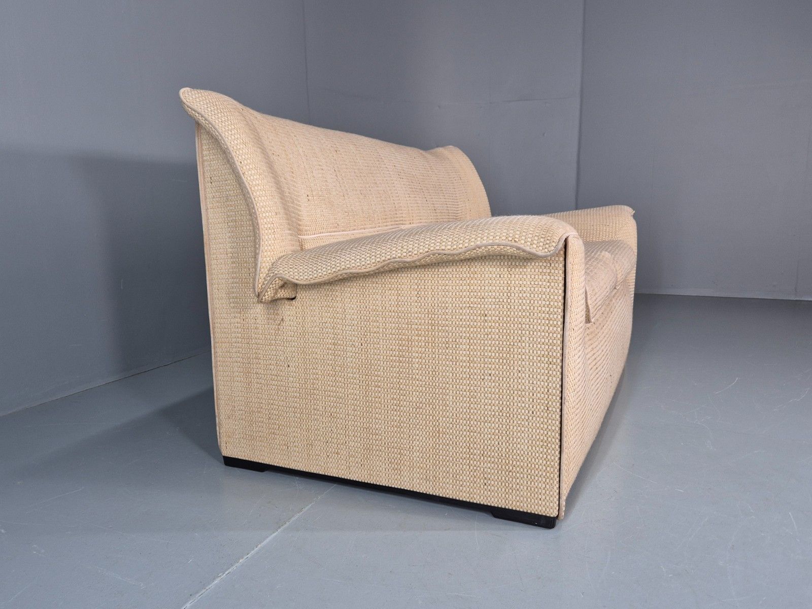 Furniture Afra And Tobia Scarpa For B And B Italia Two Seater  Lauriana 80s Eb11007 M2ss photo