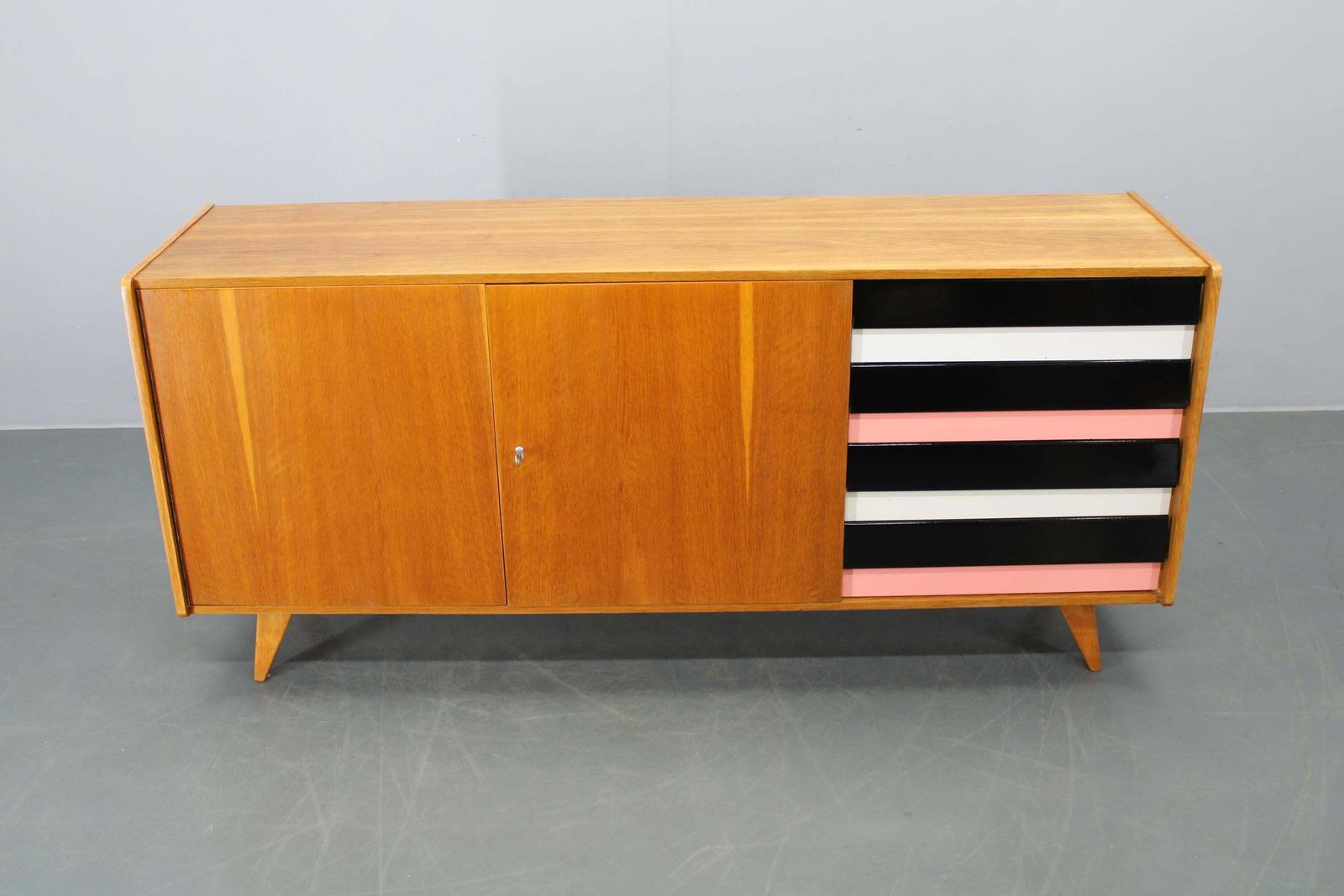 Mid Century Sideboard By Jiří Jiroutek, Czechoslovakia, 1960s photo for sale