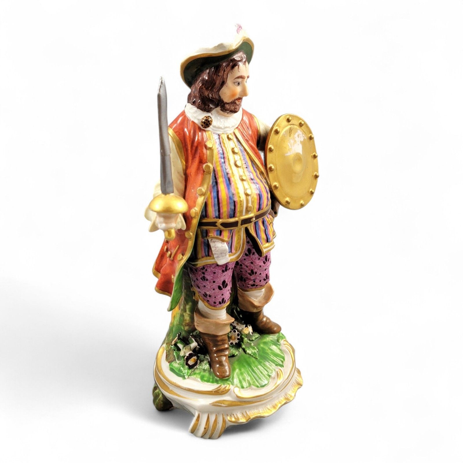 Antique Georgian Derby Porcelain “James Quin As Sir John Falstaff”, C.1775–1780 photo buy