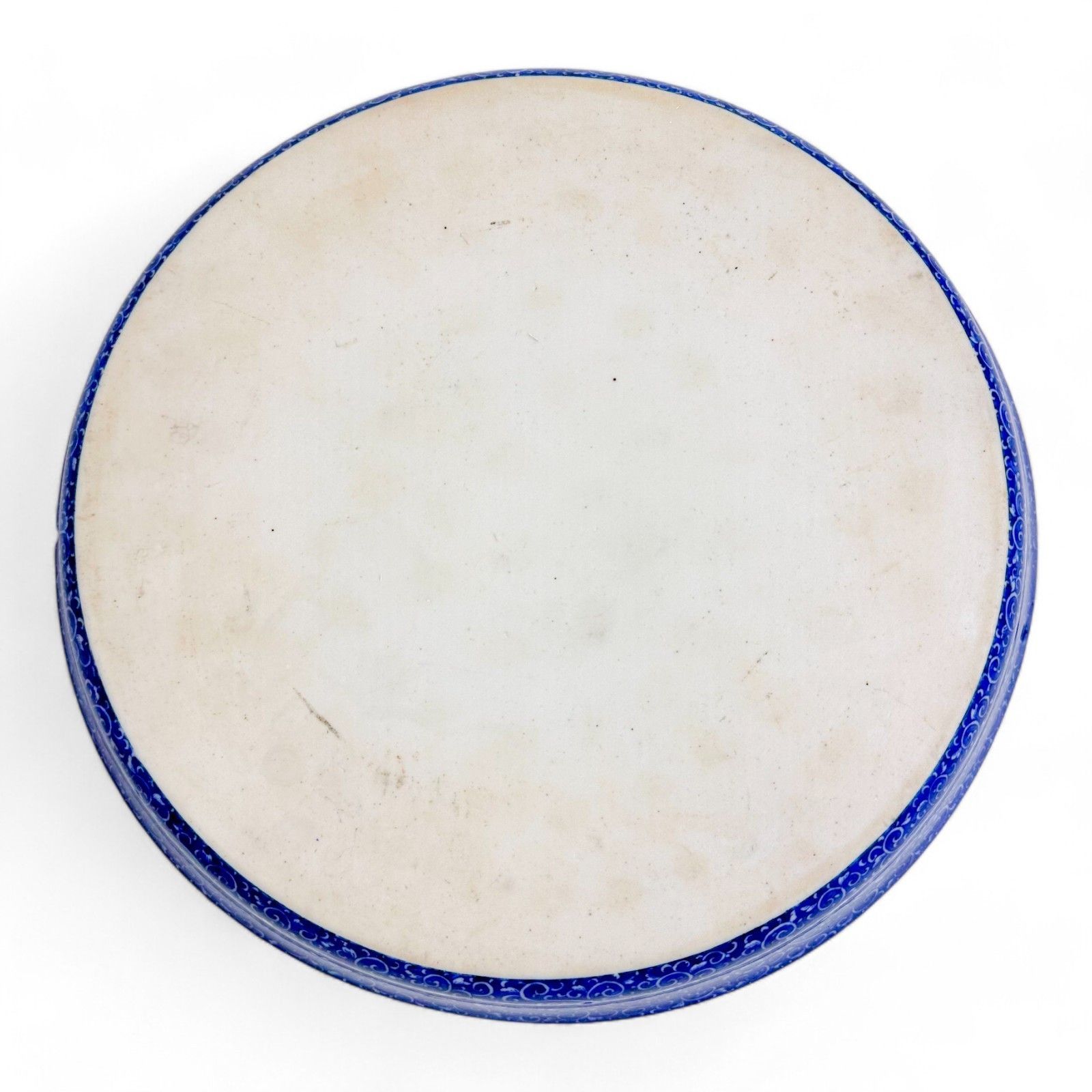 Large Japanese Porcelain & Cloisonné Enamel Dish, Meiji Period, C. 1880s photo Home Decor