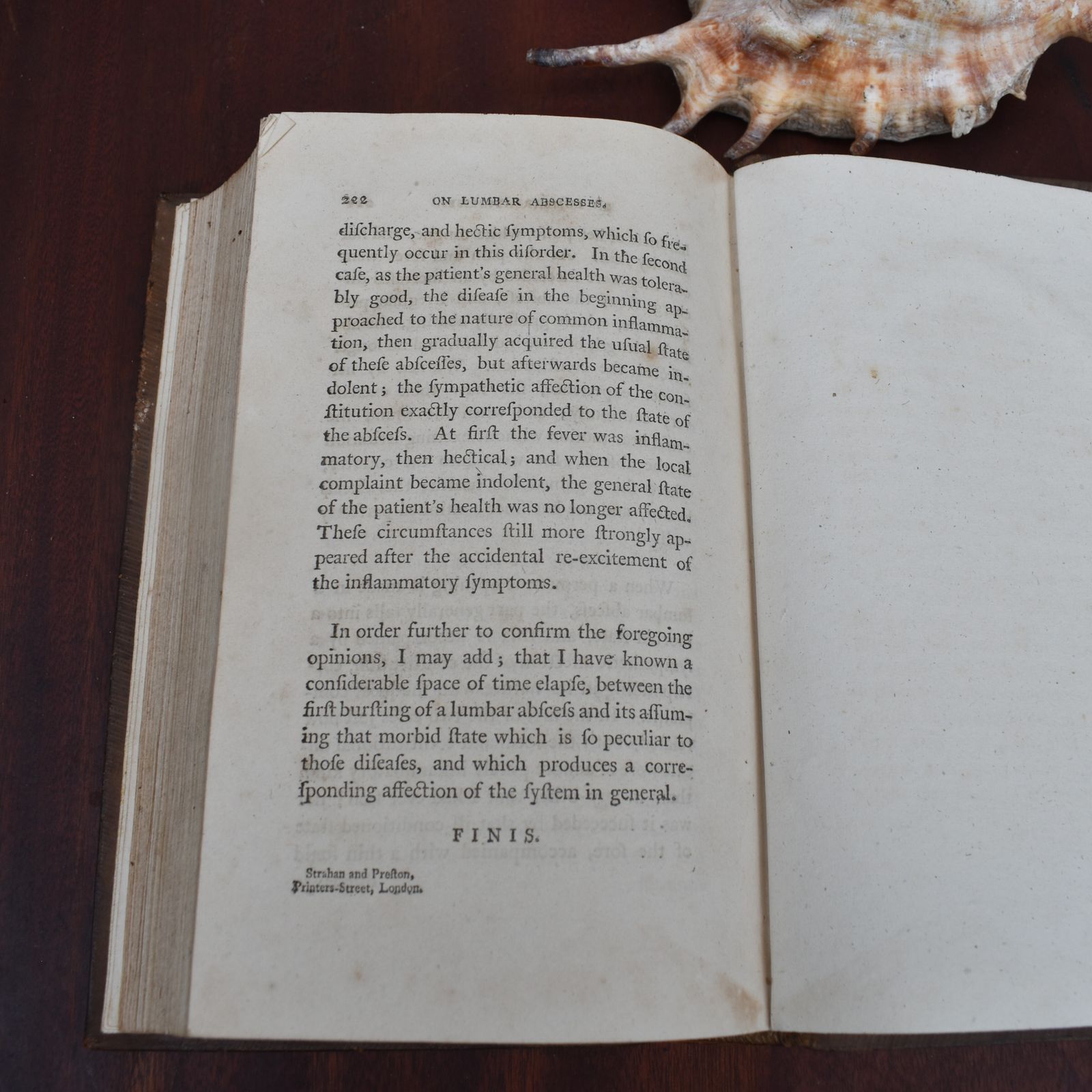 photo furniture Antique 1811 Surgical Works John Abernethy Head Injuries 2nd Volume Leather Book