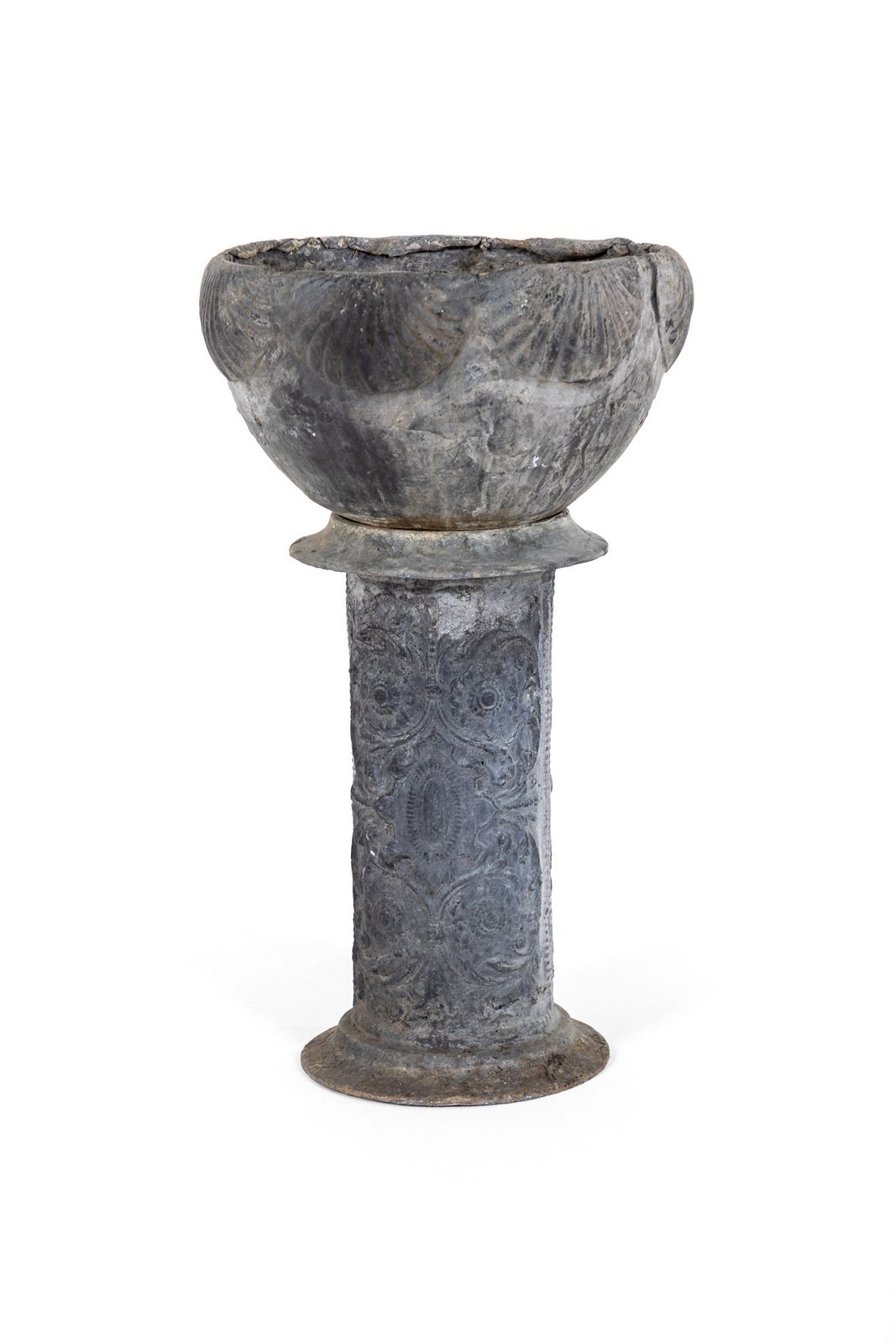 Victorian Lead Garden Planter, 1800s photo furniture