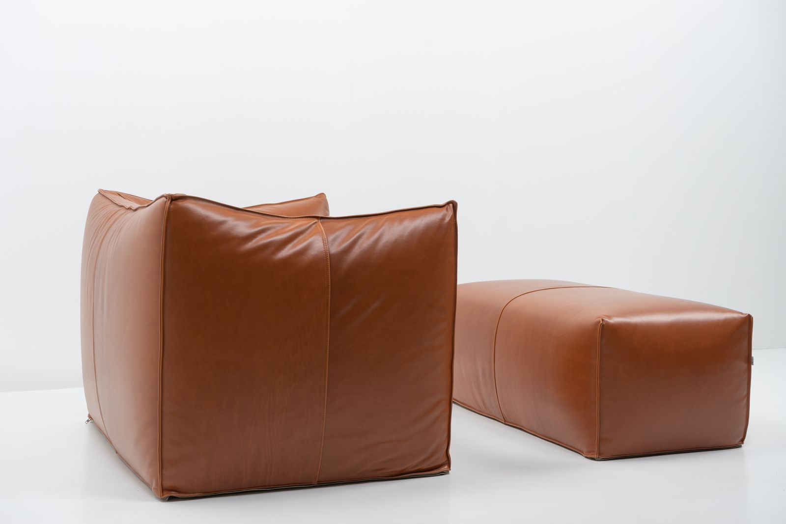 Mario Bellini, Le Bambole Lounge Chair & Ottoman For B&B Italia photo buy