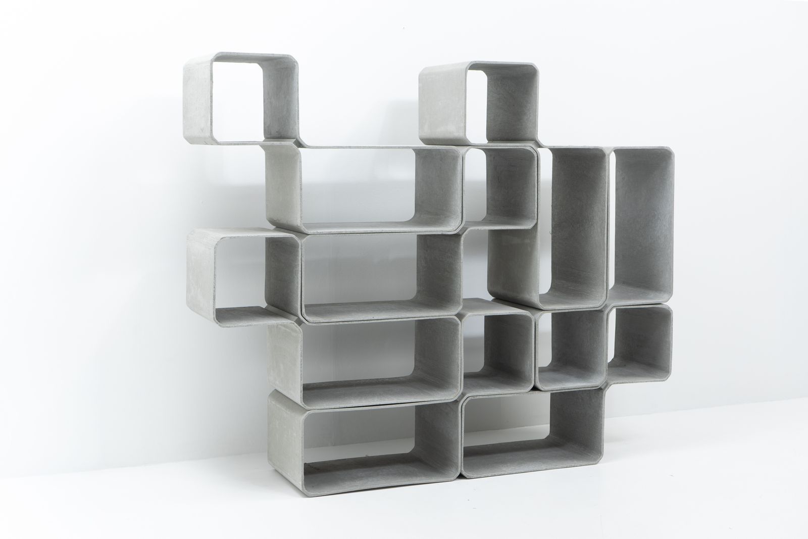 Tetris Modular Storage Unit, Fries & Zumbühl For Eternit – Switzerland 2000s photo Furniture