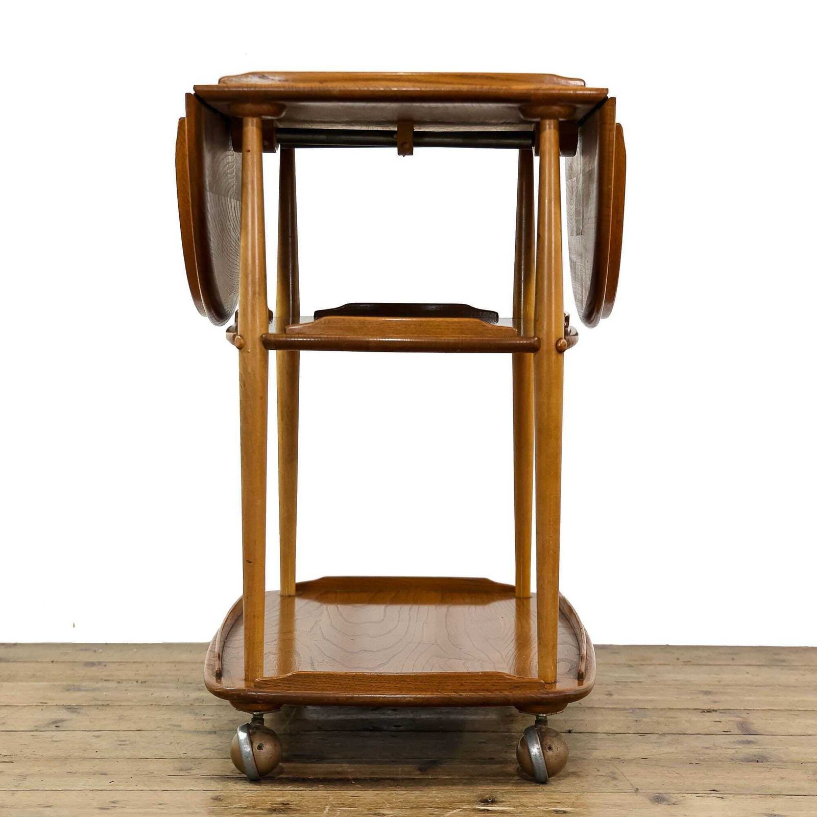 Vintage Ercol Folding Tea Trolley | Vintage Trolley | Drinks Trolley | Home Bar | Vintage Buffet photo Furniture