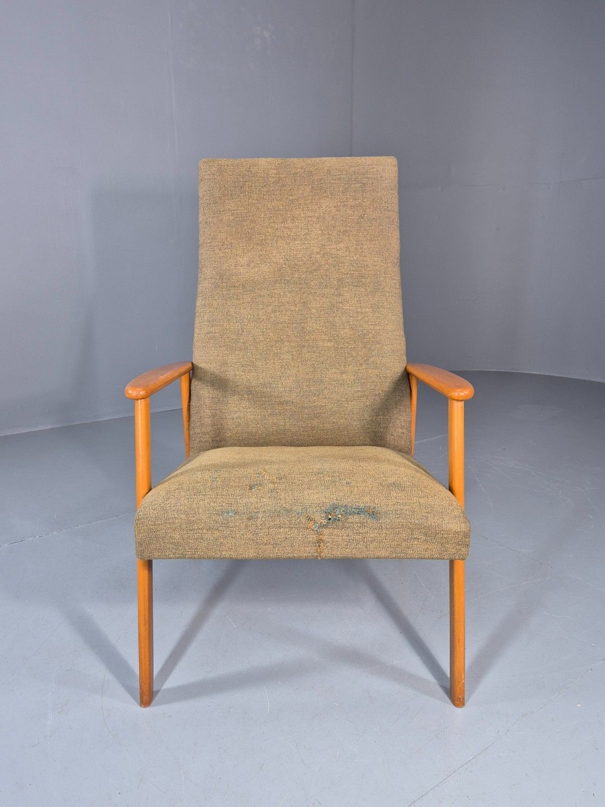 Vintage Lounge Chair Danish Mid Century Retro Beech Frame 1960s Eb11294 Mnor photo furniture
