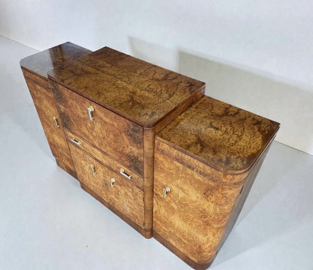 Art Deco Cocktail Cabinet / Sideboard By Harry And Lou Epstein photo buy