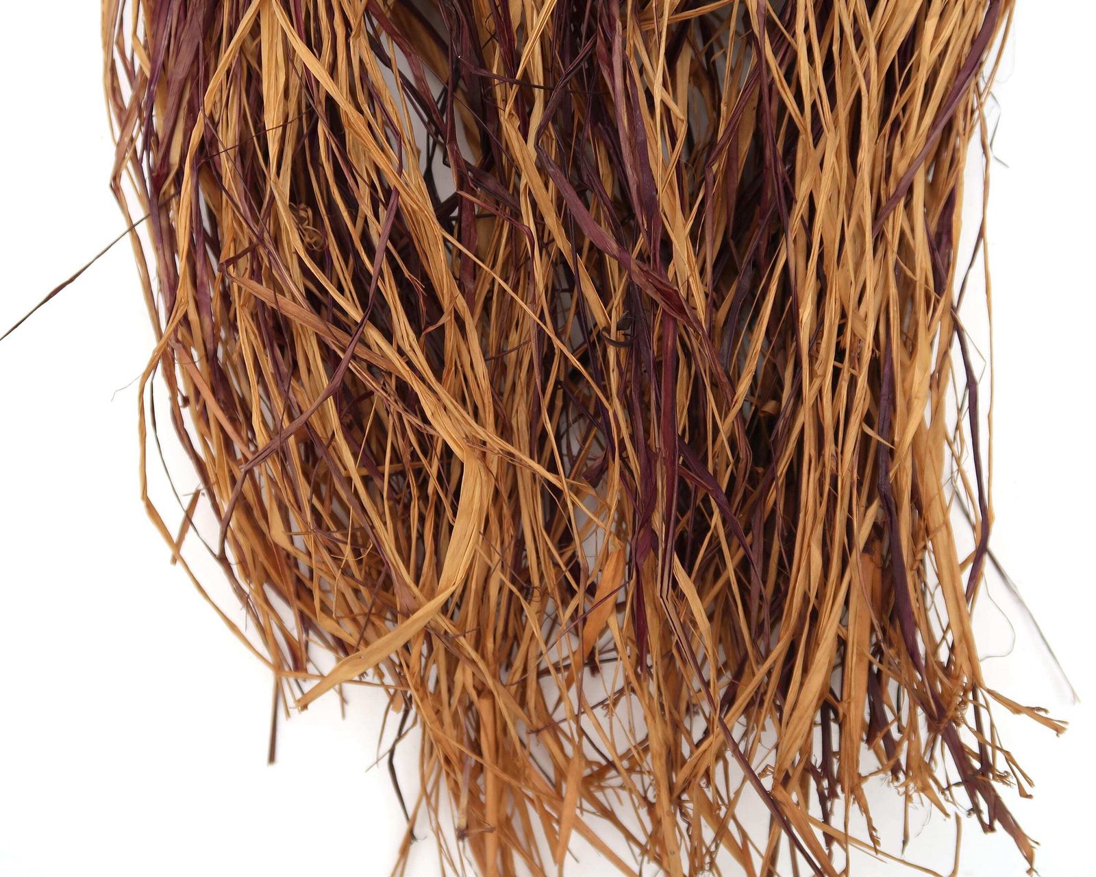 1980s African Wooden And Raffia Mask / Wood Wall Hanging, Art, Sculpture, Home Decor photo 207.0