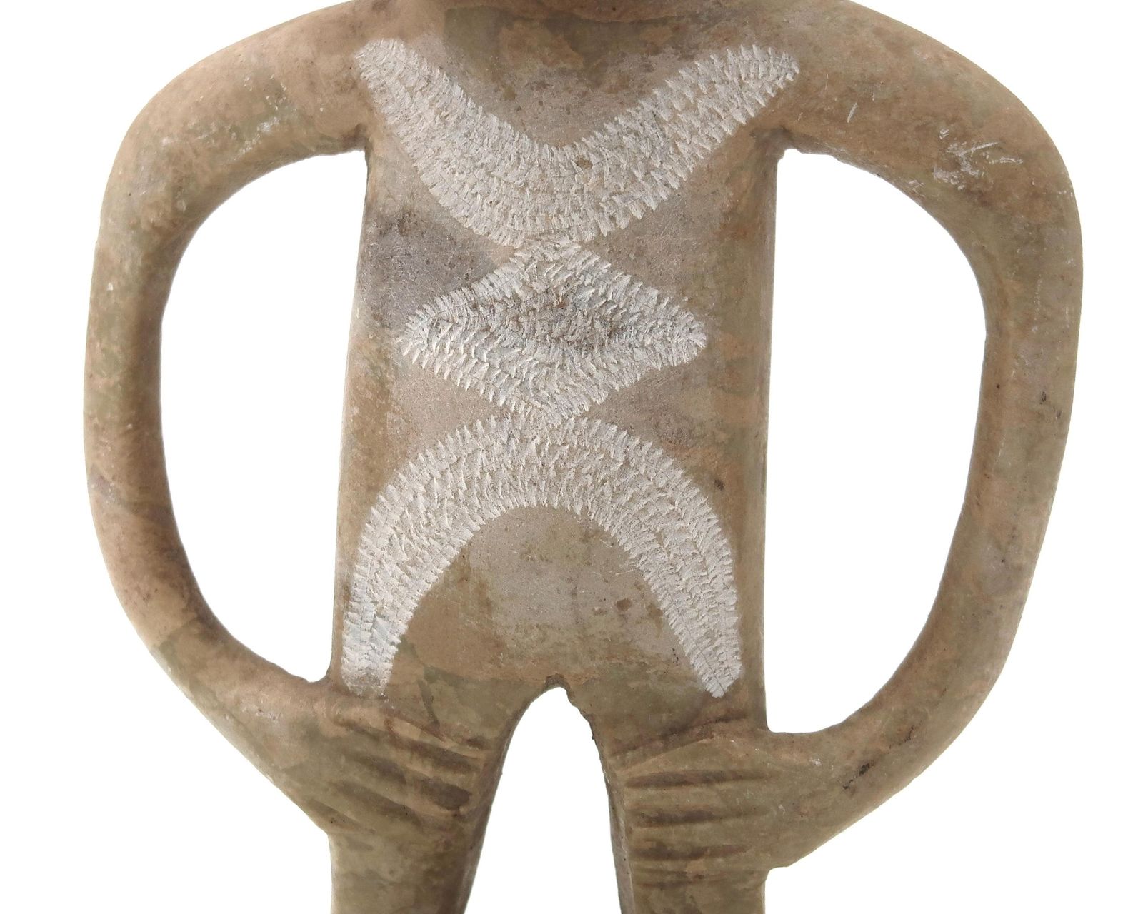 Moroccan Carved Stone Sculpture, Man Standing With Hands On Hips, 1970s / Home Decor, Folk Art, Morocco, Home Decor photo Art