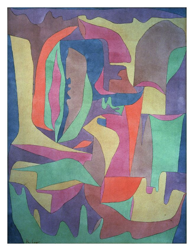 Paul Klee 'Landscape' Archival Pigment Print Unframed