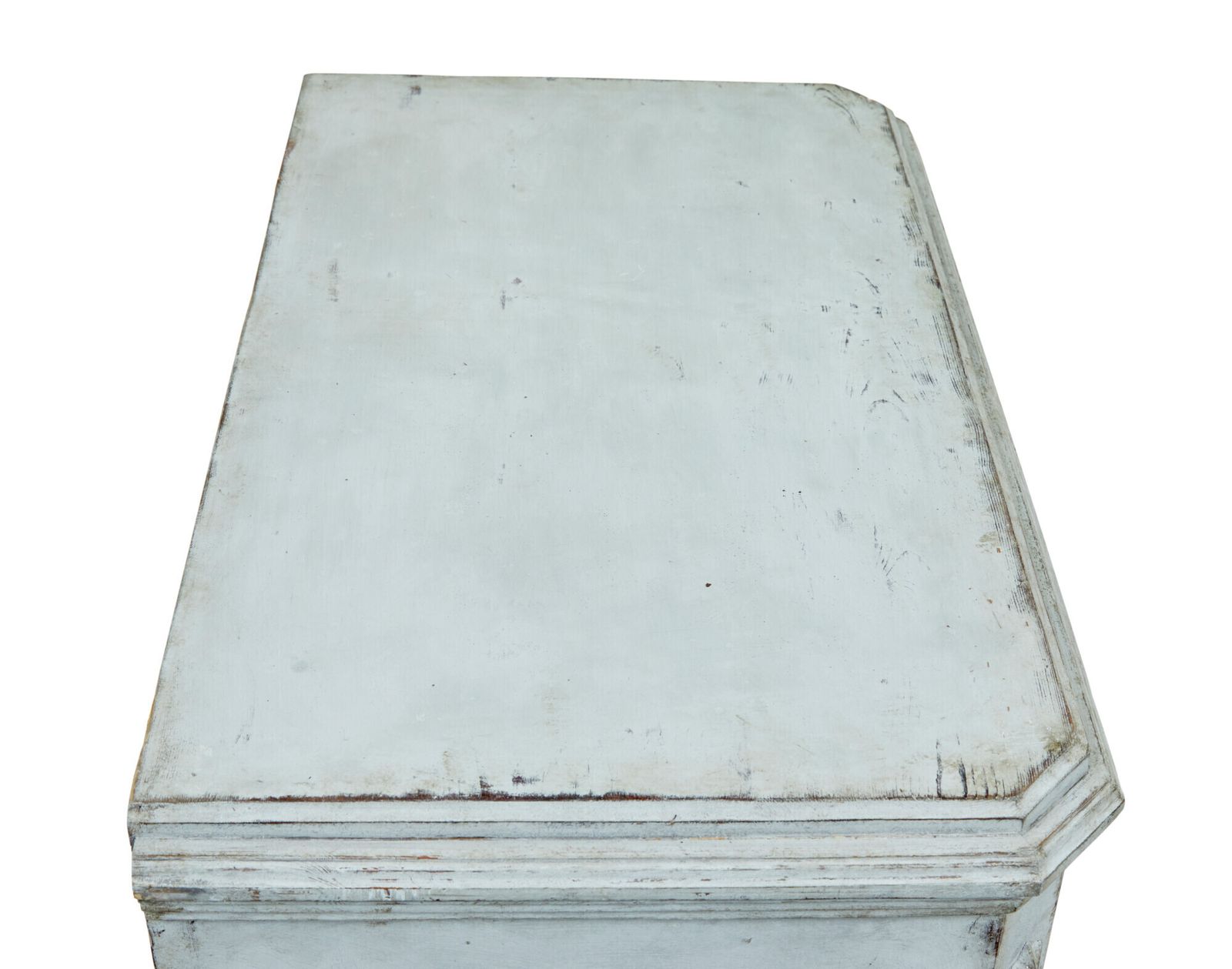 19th Century Pair Of Hand Painted Swedish Chest Of Drawers photo Furniture