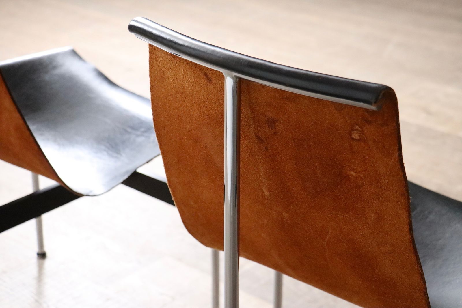 Katavolos, Kelley And Littell T Chairs For Icf De Padova, Italy 1952 Set Of 4 photo vinterior