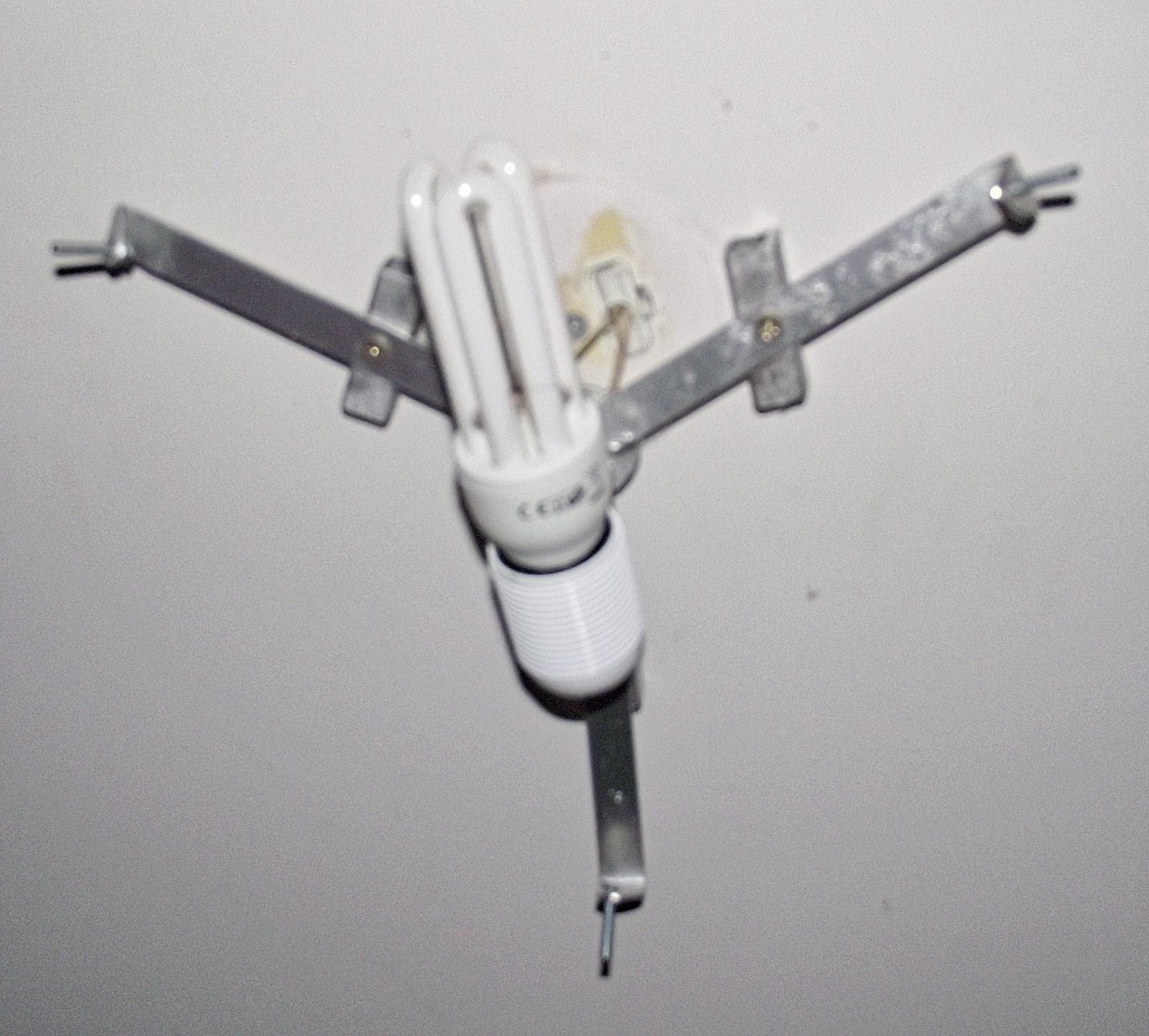 Muller Freres Signed Art Deco Ceiling Light / Plafonnier Rare Sought After Butterfly Model France 1930s photo vintage
