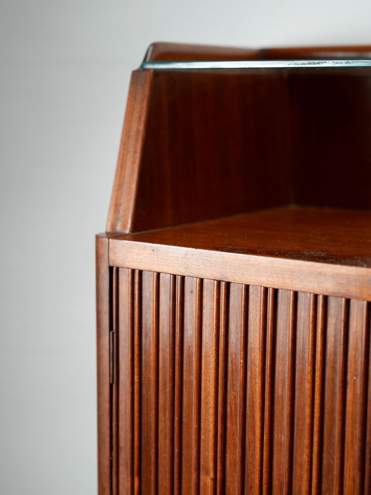 Wall Mounted Credenza By Paolo Buffa For Serafino Arrighi, Italy, 1950's photo buy