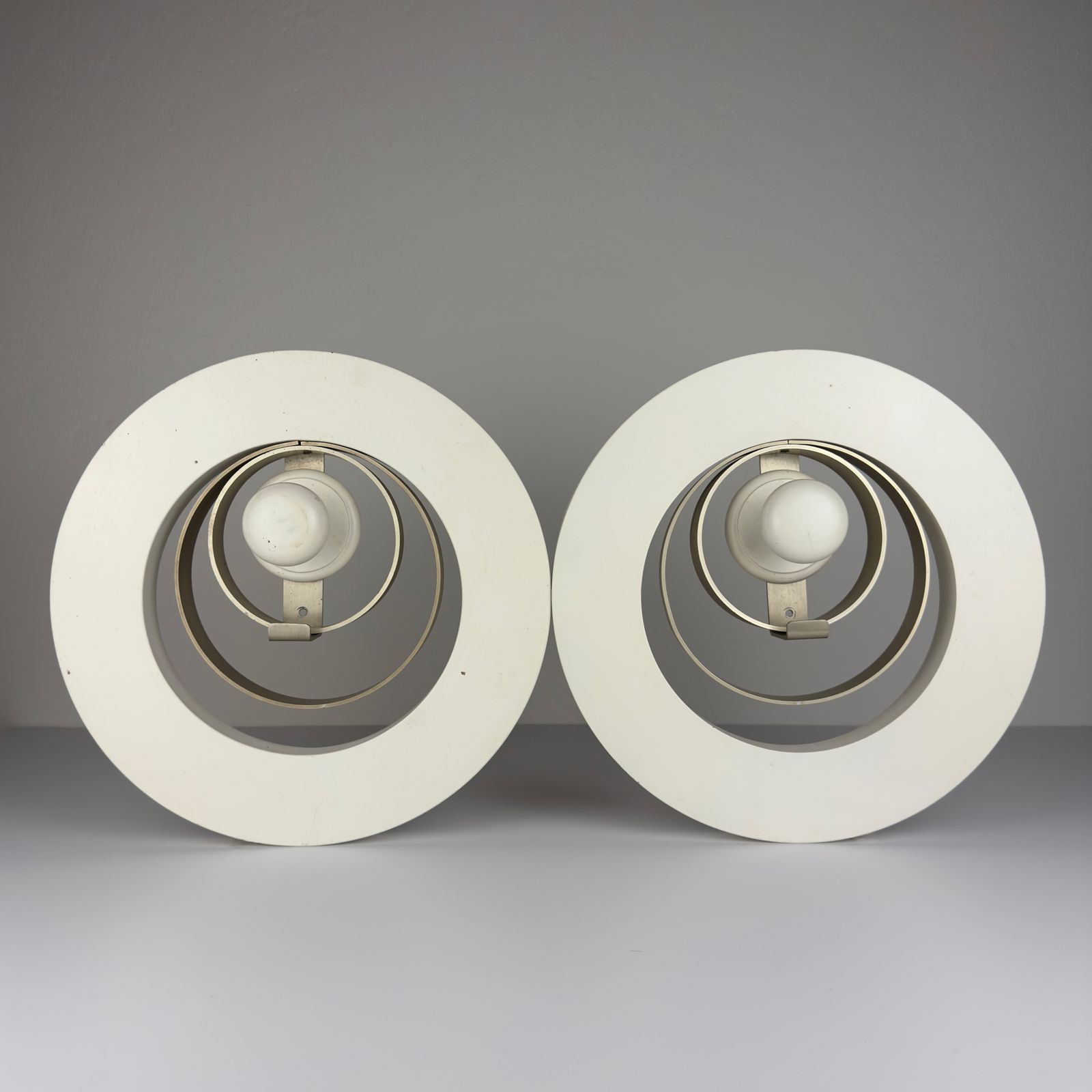 290.0 1 Of 2 Mid Century Wall Hanger Space Age, Italy, 1970s photo