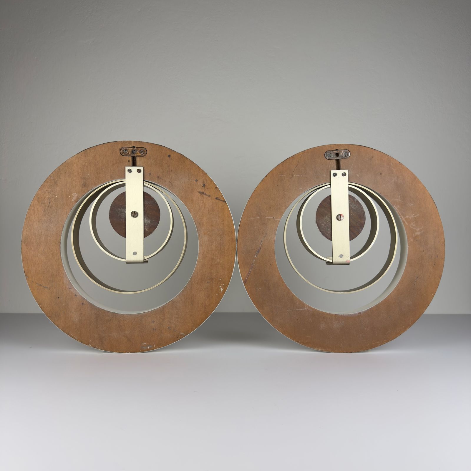 photo vintage 1 Of 2 Mid Century Wall Hanger Space Age, Italy, 1970s