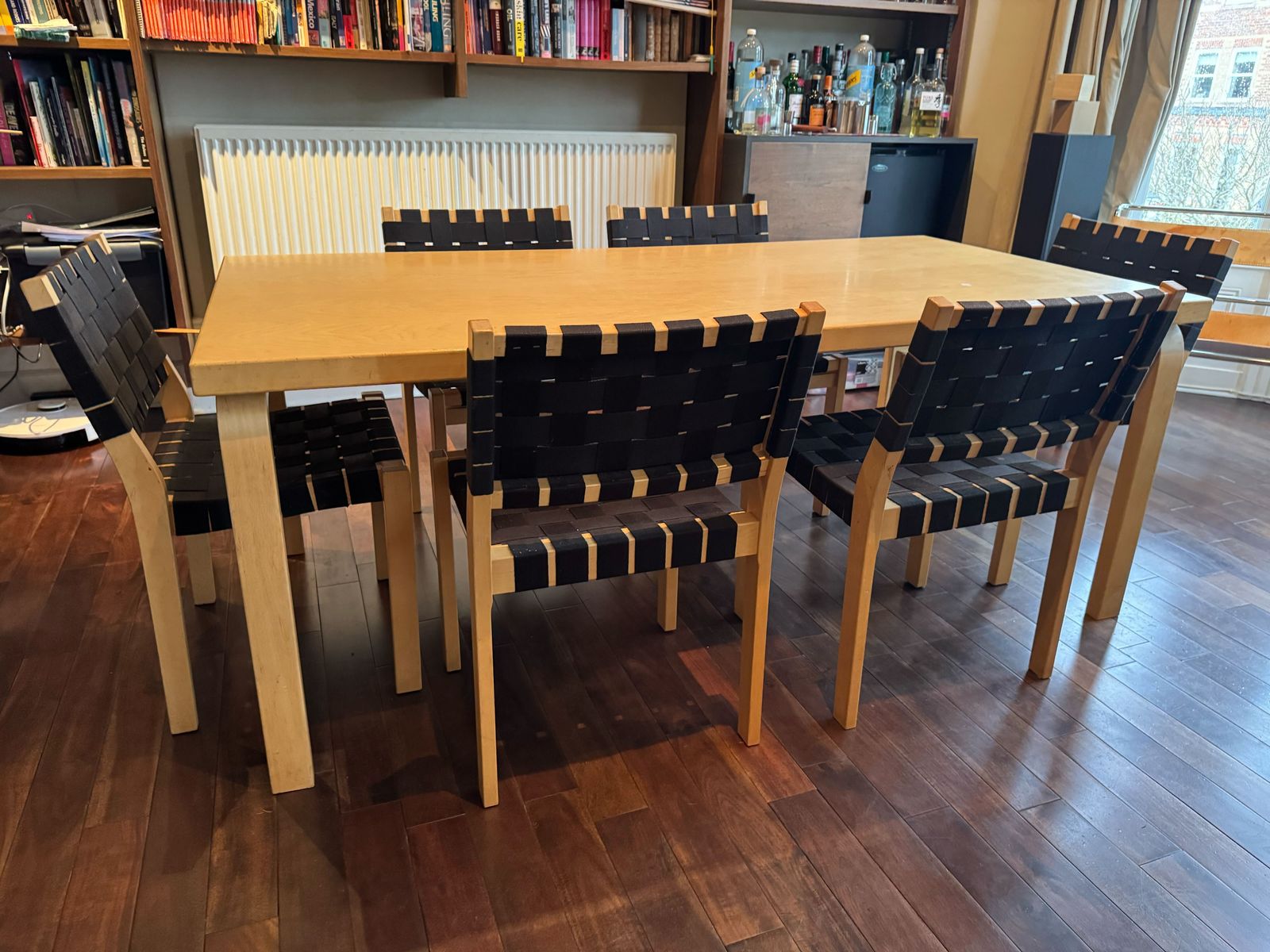Artek 611 Woven Chair (Black) X 6