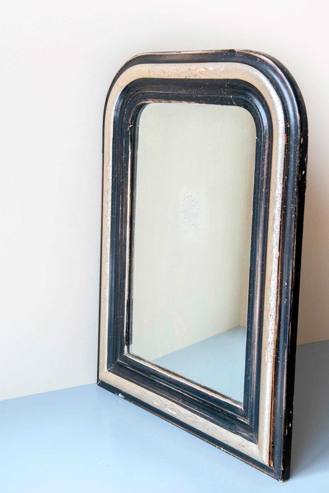 Large Antique Arch Mirror   French Louis Philippe Mirror, 19th Century photo 444.0