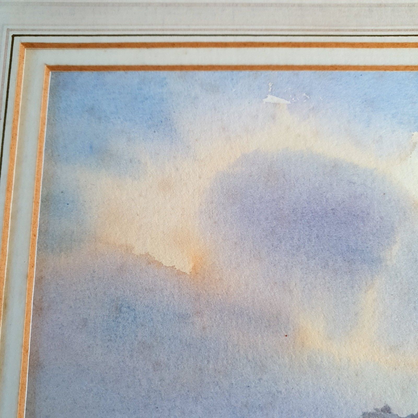 Andrew King Signed Watercolour 'Figures On The Beach' Framed H40xl46cm Framed photo for sale