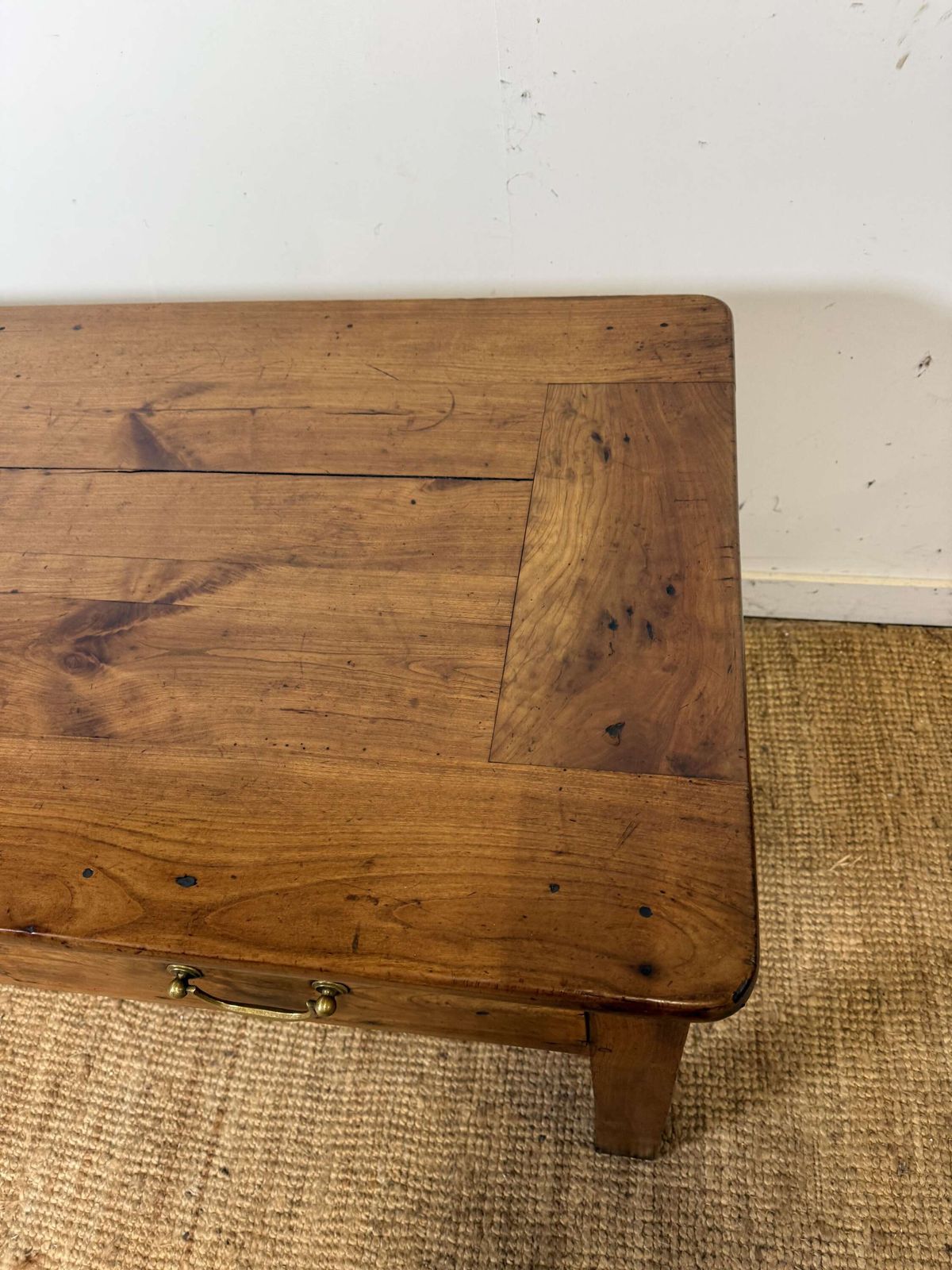 Cherrywood And Ash 3 Drawer Dresser Base / Server photo Furniture