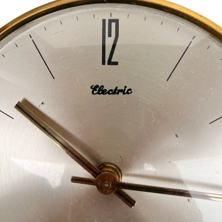 photo for sale Blessing Electric Wall Clock, Germany, 1960s–1970s – Mid Century Modern Style