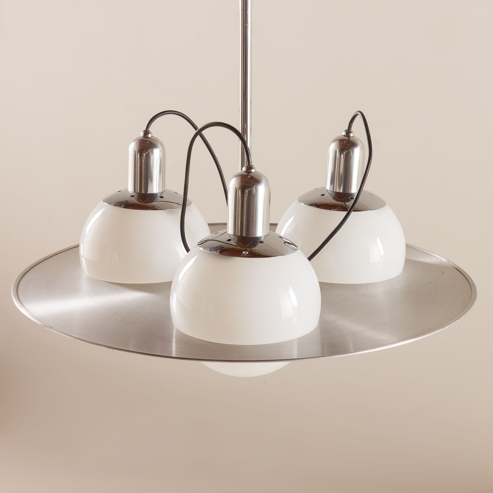 Space Age Extra Large Italian Chandelier, 1970s photo for sale