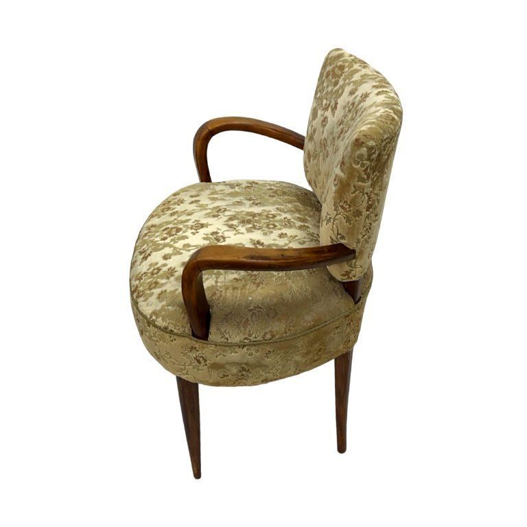 Original Art Déco Armchair – Jules Leleu | France, 1930s photo Furniture