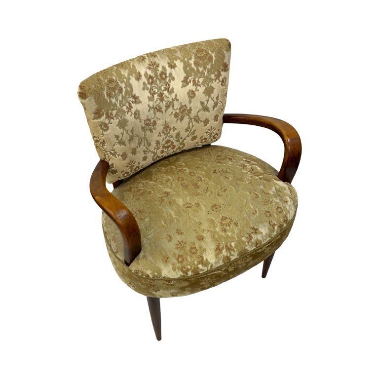 photo furniture Original Art Déco Armchair – Jules Leleu | France, 1930s