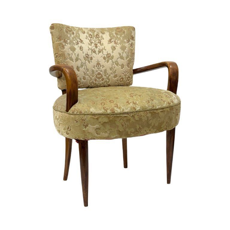 Furniture Original Art Déco Armchair – Jules Leleu | France, 1930s photo